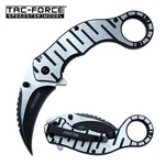 Canivete Tac-force Karambit com Abertura Assistida Talas em Aço Inox Master Cutlery