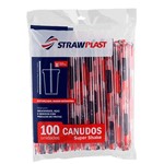 Canudo Super Shake C/100 - Strawplast
