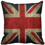 Capa Almofada Bandeira Reino Unido - 40X40Cm