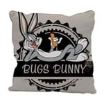 Capa Almofada Poliester Looney Bugs Bunny Happy