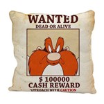 Capa Almofada Poliester Looney Yosemite Wanted