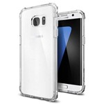 Capa Anti Impacto para Samsung Galaxy S7 Edge de Silicone Tpu Transparente