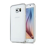 Capa Bumper Baseus Beauty Arc Samsung Galaxy S6 Alumínio-Prata