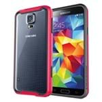 Capa Bumper Nillkin em Silicone Premium para Samsung Galaxy S5-Vermelha
