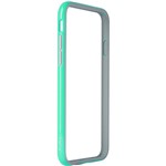 Capa Bumper para IPhone 6 com Película Protetora Verde Água - Puro