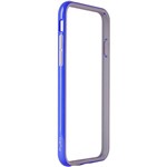 Capa Bumper para IPhone 6 Plus com Película Protetora Azul - Puro