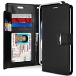 Capa Carteira Goospery Rich Diary para Samsung Galaxy Note 8-Preta