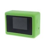Capa Case Protetora Silicone para Câmeras SJCam SJ4000 Cor Verde