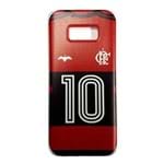 Capa de Celular Flamengo Samsung S8 Oficial Jogo 1 2017 UN - VERMELHA