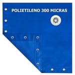 Capa de Piscina 3 em 1 Polietileno 300 Proteção 8,0x4,0 M