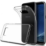 Capa de Silicone Fina para Samsung Galaxy S8 - Transparente