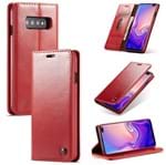 Capa Flip CaseMe para Samsung Galaxy S10 Plus 6.4-Vermelha