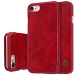 Capa Flip Cover Nillkin Qin para Apple IPhone 7-Vermelha