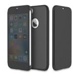 Capa Flip Cover Rock Dr. V Series Smart UI para Apple IPhone 7 Plus-Preta