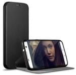 Capa Flip Cover X-Level Fib Series para Samsung Galaxy S7 Edge-Preta