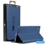 Capa Flip Cover X-Level Fib Series para Sony Xperia E5-Azul