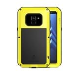 Capa Love Mei Powerful Extrema Proteção para Samsung Galaxy A8 2018 (Tela 5.6)-Amarela