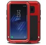 Capa Love Mei Powerful Extrema Proteção para Samsung Galaxy S8-Vermelha