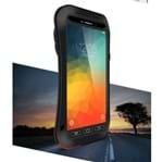 Capa Love Mei Powerfull Small Waist para Samsung Galaxy Note 5-Preta