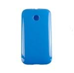 Capa Motorola Moto e Tpu Azul - Idea