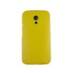 Capa Motorola Moto G2 Couro Amarelo - Idea