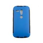 Capa Motorola Moto G Pc+Tpu Tripla ProteçãO Azul - Idea