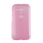 Capa Motorola Moto G Tpu Esmalte Rosa Pink - Idea