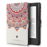 Capa Novo Kindle Paperwhite 10ª Geração Wb® - Ultra Leve Auto Hibernação Fecho Magnético Mandala