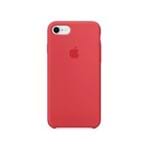Capa P/ IPhone 7 e 8 Apple MRFQ2ZM/A Silicone Vermelho Amora