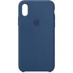 Capa P/ IPhone X Apple MQT42ZM/A Silicone Azul Cobalto