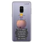 Capa para Galaxy A8 2018- o Pequeno Príncipe tu te Tornas Etermente Responsável