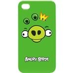 Capa para Iphone 4/4S de AcríLico Angry Birds Verde