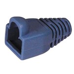 Capa para Plug Modular 8x8 - Azul Pacote - 100 Peças