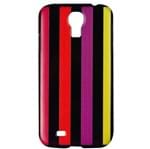 Capa para Samsung Galaxy S4 de AcríLico Strips Hot Color com PelíCula Protetora