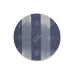 Capa para Sousplat em Tecido Jacquard Azul Escuro Listrado Luxo