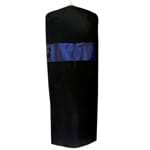 Capa para Vestido TNT com Visor de PVC 1,50mt (A) X 55cm (L) Preta - 3 Peças