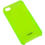 Capa Protetora para IPhone 4/4s Geonav Translúcida Verde. Acompanha Película de Proteção de Tela Clear