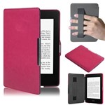 Capa Protetora para Kindle Paperwhite Rosa + Película de Vidro