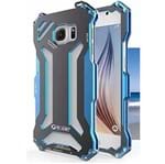 Capa Protetora R-Just Gundam em Aluminio para Samsung Galaxy S6 Capa Protetora R-Just Gundan em Aluminio para Samsung Galaxy S6-Azul