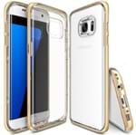 Capa Protetora Rearth Ringke Frame para Samsung Galaxy S7 Edge-Royal Gold