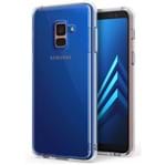 Capa Protetora Rearth Ringke Fusion para Samsung Galaxy A8 Plus 2018-Clear