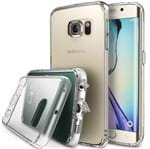 Capa Protetora Rearth Ringke Fusion para Samsung Galaxy S6 Edge-Transparente