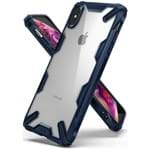 Capa Protetora Rearth Ringke Fusion X para Apple IPhone XS Max-Navy
