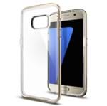 Capa Protetora Spigen Neo Hybrid Crystal para Samsung Galaxy S7-Dourada