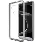 Capa Protetora VRS Design Crystal Bumper para LG G5-Light Silver