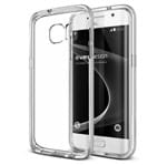 Capa Protetora VRS Design Crystal Bumper para Samsung Galaxy S7 Edge-Satin Silver