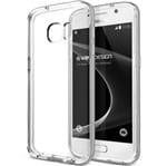Capa Protetora VRS Design Crystal Bumper para Samsung Galaxy S7-Light Silver