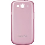 Capa Samsung Protetora TPU Galaxy SIII Pink