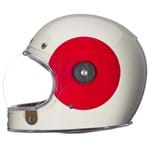 Capacete Bell Bullitt Tt Vintage White Red - 59-60 L