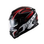 Capacete Helt New Race Glass Bell C/ Óculos Interno